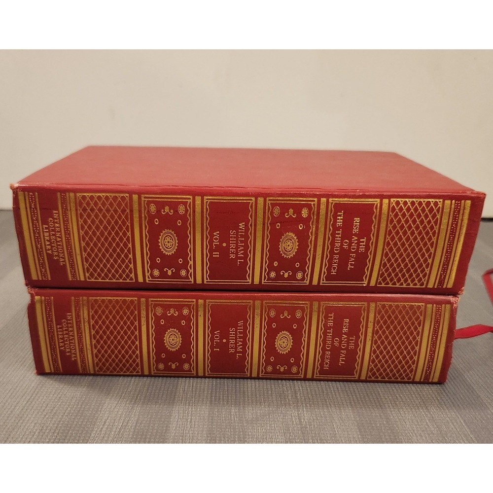 William L Shirer Rise and Fall of the Third Reich 2 Vol International Library